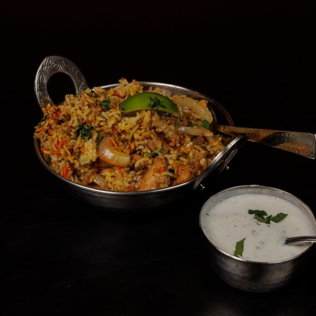 Chicken Biryani.